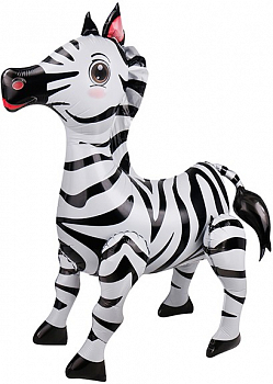 Шар (30''/76см) Ходячая фигура, Зебра, 1 шт. в упак. Шар (30''/76см) Ходячая фигура, Зебра, 1 шт. в упак.