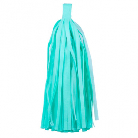 Гирлянда "Тассел" Мятная, набор 10 листов.