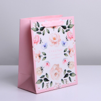 Пакет подарочный (18*8*23см), Счастья, 1 шт.