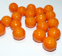 Муляж декоративный апельсин, оранжевый, 1 шт.