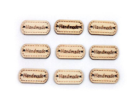 Элемент декора из дерева (12*24 мм) Handemade, 20 шт.