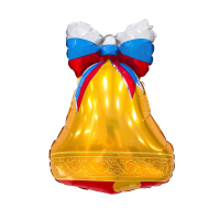 101 Шар (12"/30см) Мини-фигура, Колокольчик школьный, 1 шт.