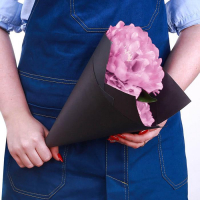 Бумага крафт (50*70см), Графитовый, двусторонняя, 1 шт.