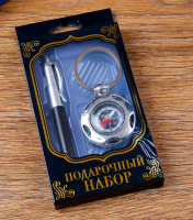 Набор подарочный 2в1 (ручка, компас), 1 шт.