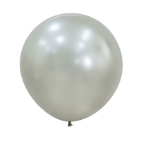 Шар (24"/61см) Кремовый Жемчуг (873), Шелк, 1 шт. 