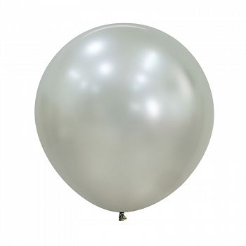 Шар (24"/61см) Кремовый Жемчуг (873), Шелк, 1 шт. 