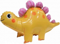 66 Шар (22''/56см) Ходячая фигура, Маленький динозавр, 1 шт.