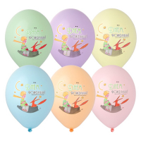 Шар (14"/36см) ДР Мален Принц 5цв, Ассорти, 25 шт.