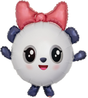 Шар (38''/97см) Фигура, Малышарики, Пандочка, 1 шт. в уп.