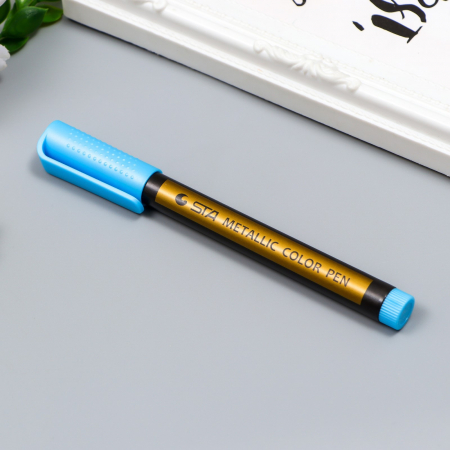 Маркер для декорирования сургучных оттисков, Голубой, 1 шт.