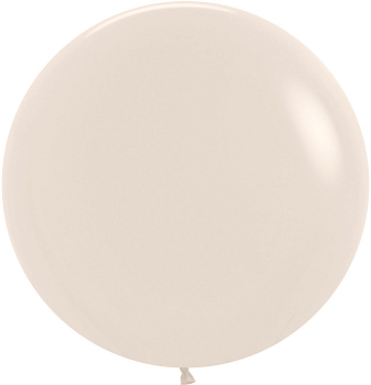Шар (36''/91см) Белый песок (071), Пастель ретро, 1 шт.