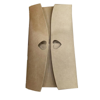 Коробка складная (21*12*7,5см), Крафт с лентой, 10 шт.