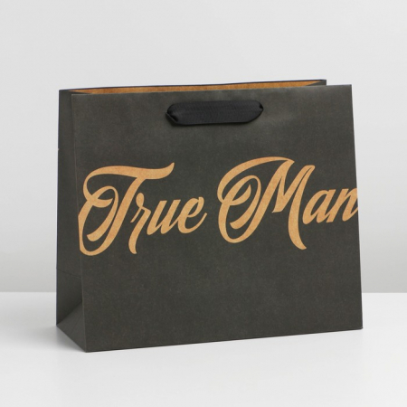 Пакет подарочный (23*27*11,5см), Лучший, Крафт, 1 шт.