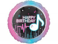 Шар (18"/46см) Круг, НВ Блогер Party, 1 шт.