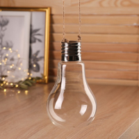 Флорариум (17*10см) Лампочка, с веревкой, , 1 шт.