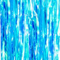 Занавес Дождик Хамелеон, Морская лазурь, Голография, 100*200 см, 1 шт.