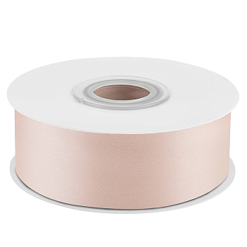 Лента атласная (2,5см*22,85м) Кремовый, 1 шт.