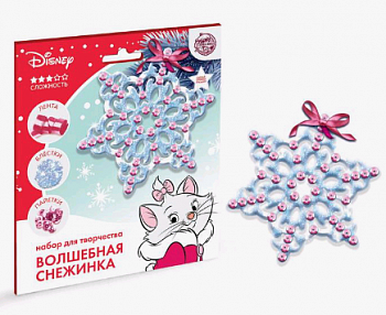 Набор для творчества, Волшебная снежинка, Коты аристократы, 1 шт.