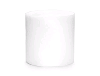 Лента (0,5*10 м), креп бумага, белая, 4 шт.