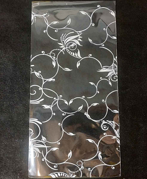 Пакет подарочный прозрачный (15*30см), Изаура, 1 шт.