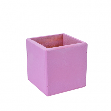 Ящик (10*10*10см), Розовый, 1 шт.