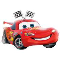 Шар (28''/71см) Фигура, Гоночная машинка, 1 шт. 