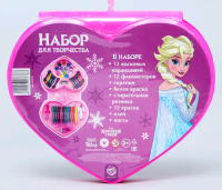 Набор для творчества, Эльза и Анна в форме сердца, 41 предмет, 1 шт.
