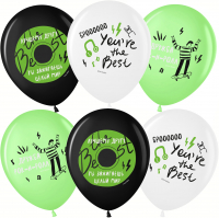 Шар (12''/30см) Лучшему Другу, Ассорти, пастель, 2 ст, 25 шт.