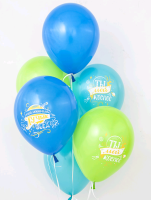 Шар (12''/30см) Любимый, Ты мой Космос!, Ассорти, пастель, 1 ст, 50 шт.