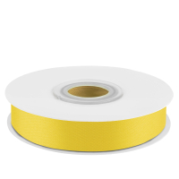 Лента атласная (1,2см*22,85м) Желтый, 1 шт.