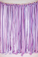 Набор креповых лент для декора (5см*2,3м), "Стримеры", Ассорти макаронс, 6 шт.