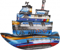 12 Шар (31''/79 см) Фигура, Лайнер, 1 шт. в упак.