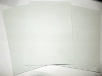 Фоамиран махровый (2мм), белый, 1 шт.