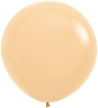 Шар (24''/61см) Телесный (661), Макарунс, 1 шт.