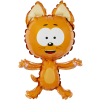 Шар (17''/43см) Мини-фигура, Котенок Котэ, 1 шт. 