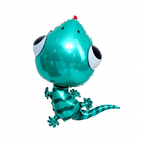 Шар (32"/81 см) Фигура, Ящер, Зеленый, 1 шт.