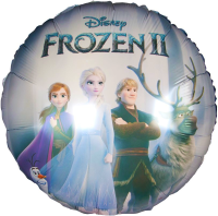 Шар (18''/46см) Круг, Холодное сердце, 1 шт.