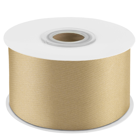 Лента атласная (3,8см*22,85м) Золото, 1 шт.