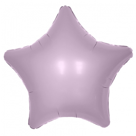 Шар (19"/48см) Звезда, Орхидея, 1 шт.