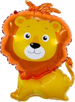 12 Шар (33''/84 см) Фигура, Львенок, 1 шт.