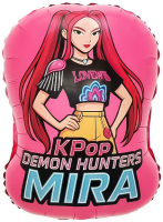 Шар (22''/56см) Фигура, Девочки Аниме, Дизайн №1, 1 шт.