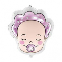 700 Шар (18"/46см) Фигура, Малыш BABY GIRL, 1 шт.