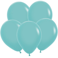 Шар (12''/30см) Аквамарин (037), Пастель, 10 шт.