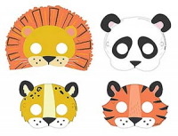 Маска Сафари , 8 шт.