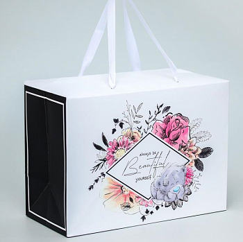 Коробка подарочная (30*28см), Always ba beautiful yourself, Me To You, 1 шт.