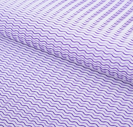 Бумага гофрированная (50*70см), Сиреневая, 1 шт.