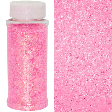 Конфетти фольга, Шестиугольники, Светло-розовый, 25 гр.