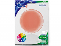 Шар (15"/38см) Сфера 3D, Розовое золото, металлик, 1 шт. 