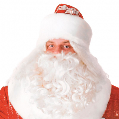 Парик "Дед Мороз", 1 шт.