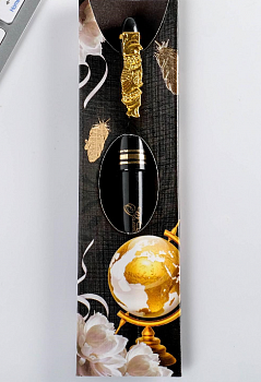 Ручка "Золотой учитель", пластик, 1 шт.